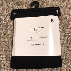 LOFT Black Leggings